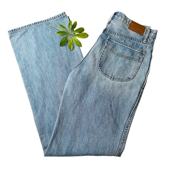 MADEWELL 11" High-Rise Flare Jeans 28 - Picture 3 of 12
